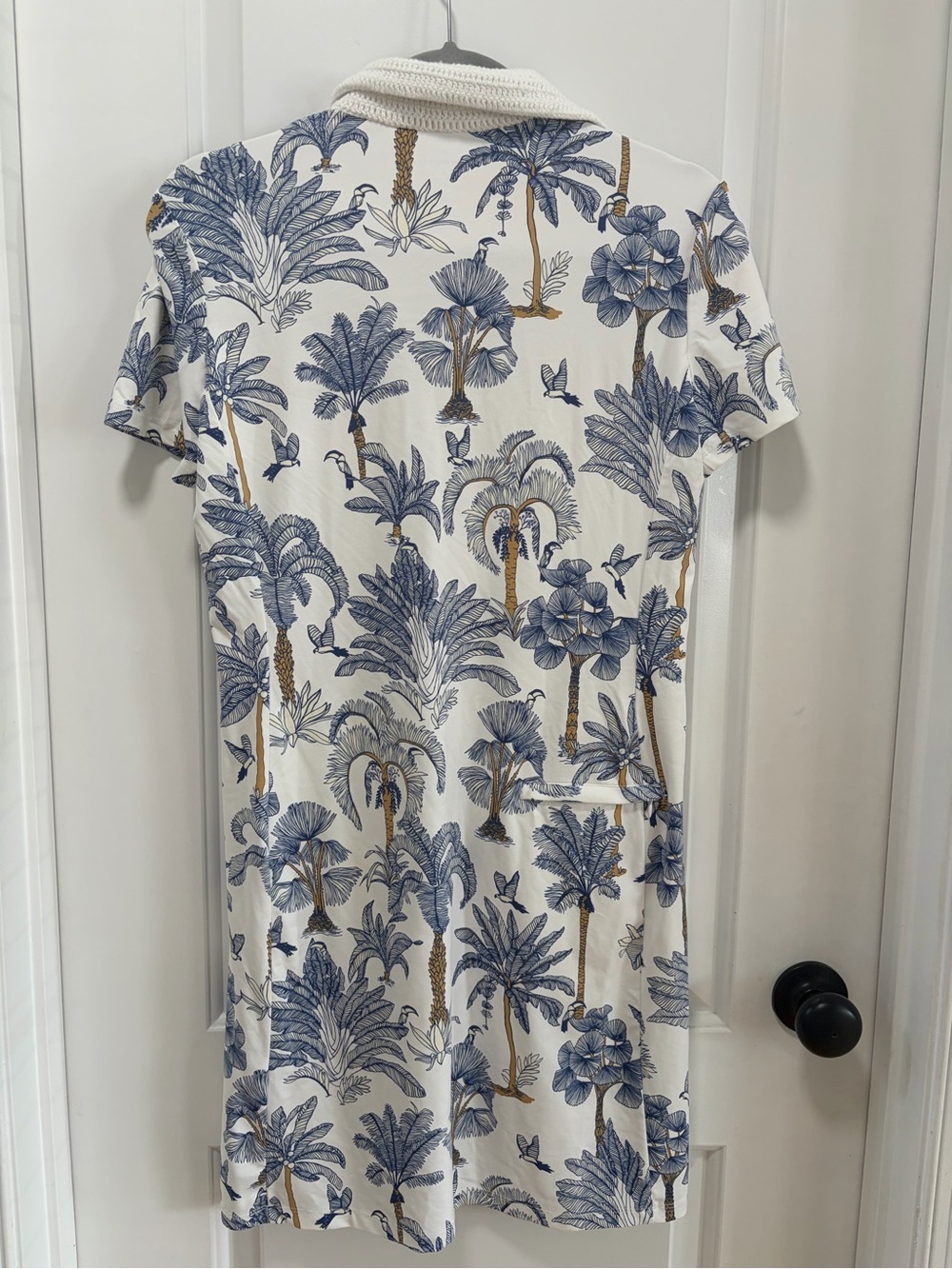 J. McLaughlin Sonnet Dress in Palm Sketch size Small Catalina Cloth Athleisure - Picture 8 of 9